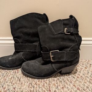 DV by Dolce Vita Black Ankle Booties